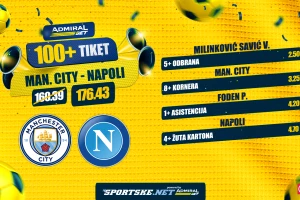 AdmiralBet 100+ tiket - VMS, Foden, korneri i kartoni za kvotu 176,43